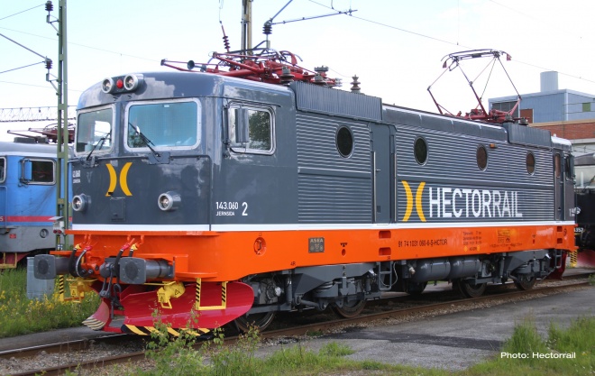 Electric locomotive 143.059, Hector Rail<br /><a href='images/pictures/Roco/Roco-73442.jpg' target='_blank'>Full size image</a>